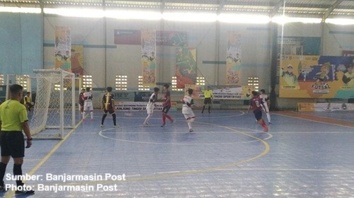 futsal di pomnas kalsel